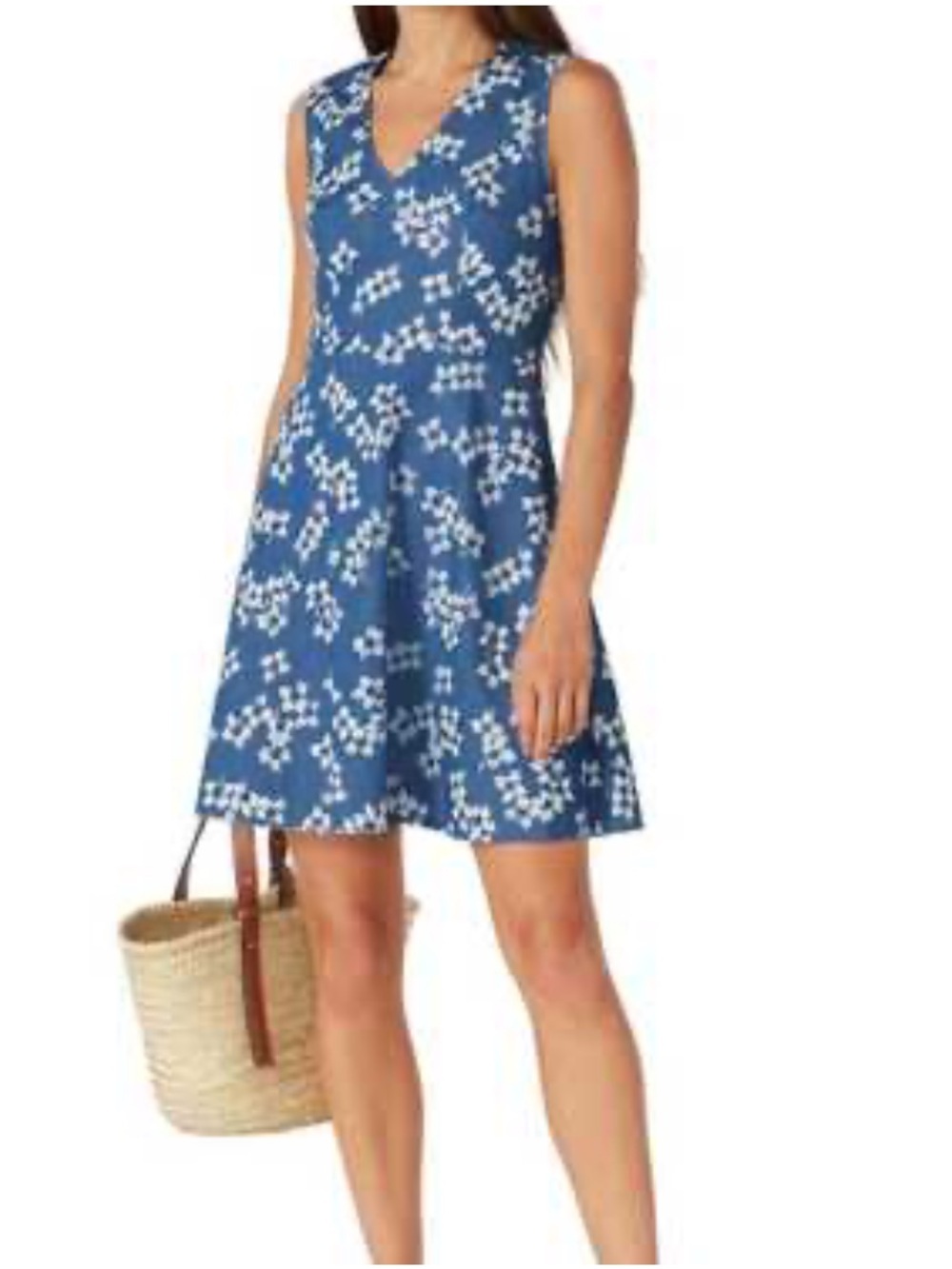 Draper James Love Circle Sleeveless Dress Size 8